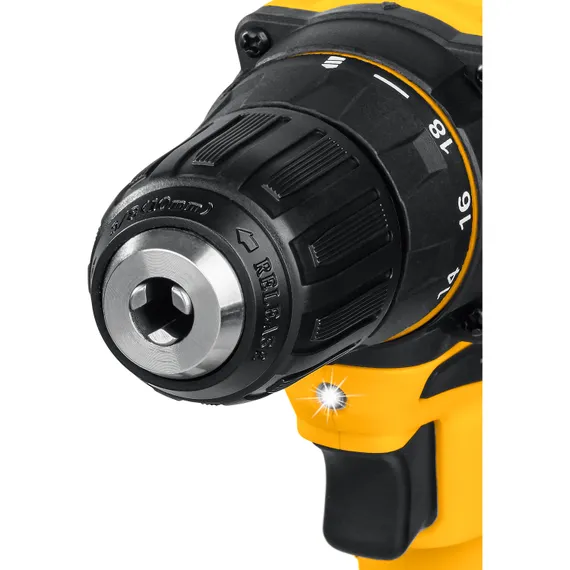 Бесщеточная дрель-шуруповерт, STEHER V1, 20 В, 45 Н·м, 2 АКБ (2 А·ч), кейс (CDB-200-2)