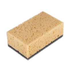 Губка крупнопористая комбинированная для удаления эпоксидной затирки 160х95х60 мм, Сибртех