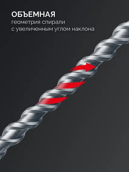 ЗУБР ПРОФИ-4Х 25x880/1000 мм, SDS-max бур, ПРОФЕССИОНАЛ (29350-880-25)