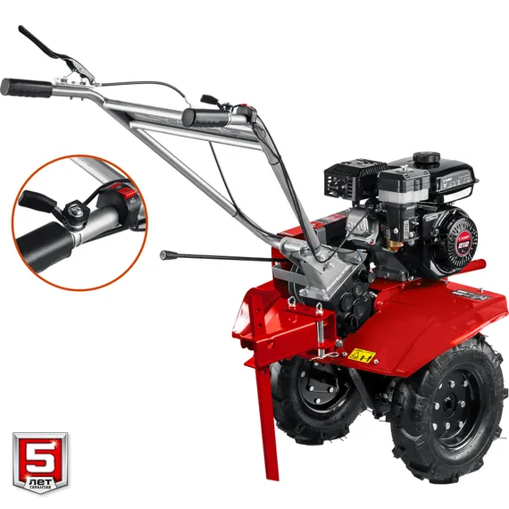 Мотоблок ЗУБР 7 л.с.понижающая передача (МТБ-400)