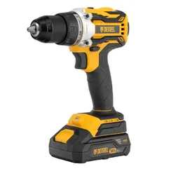 Дрель-шуруповерт аккумуляторная, бесщет. BLDL-18-02 Li-Ion, 18 В Denzel