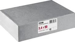 ЗУБР 90 x 3.4 мм, цинк, 12 шт, ершеные гвозди (4-305146-34-090)