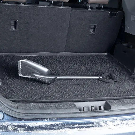 Лопата для уборки снега, полипропилен, 210х260х700 мм, Сибртех