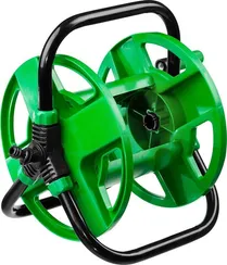 РОСТОК PК-20, для шлангов 20 м х 1/2″, стальные опоры, пластиковый барабан, катушка для шлангов (428403)