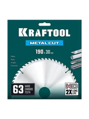 KRAFTOOL Metal Cut 190 х 30 мм, 63Т, диск пильный по металлу и стали (36954-190-30-63)