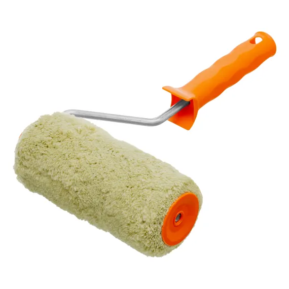 Валик "Фасадные работы", 180 мм, ворс 18 мм, D 48 мм, D ручки 8 мм, полиакрил, полиэстер Сибртех