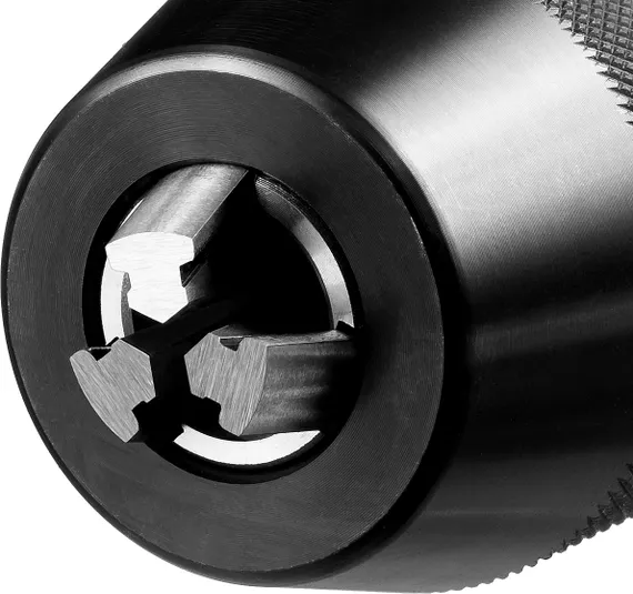 ЗУБР d 0 -16 мм, высокоточный, быстрозажимной патрон с фиксирующим кольцом для станков, Профессионал (29088-16)