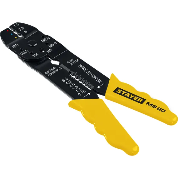 STAYER MS-20, 0.75 - 6 мм2, многофункциональный стриппер, Professional (2265-21)
