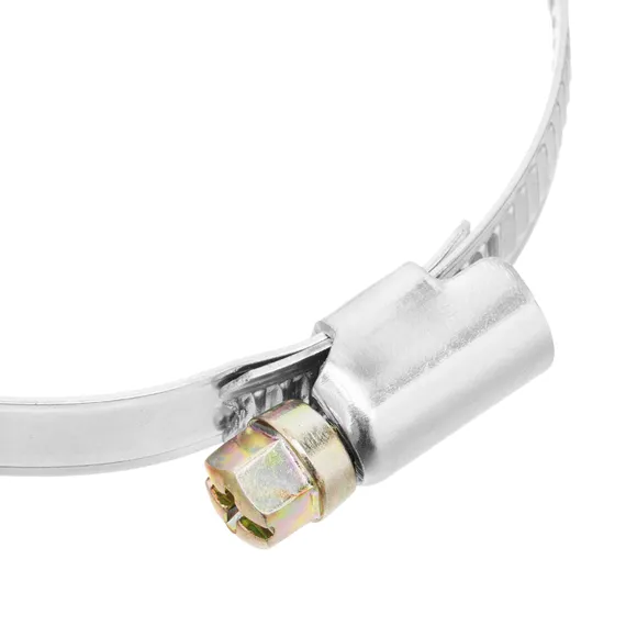 Хомуты металлические, Стандартное болтовое крепление 50-70 мм, 50 штук в упаковке, ширина 9 мм Сибртех