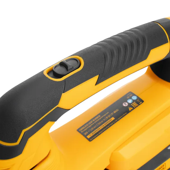 Воздуходувка аккумуляторная, AB-500, 60 м/с, 500 м3/ч, Li-Ion, 20 В Denzel