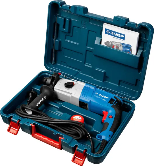 Перфоратор электрический SDS Plus, ЗУБР 30 мм, 900 Вт, Профессионал (ЗП-30-900 К)