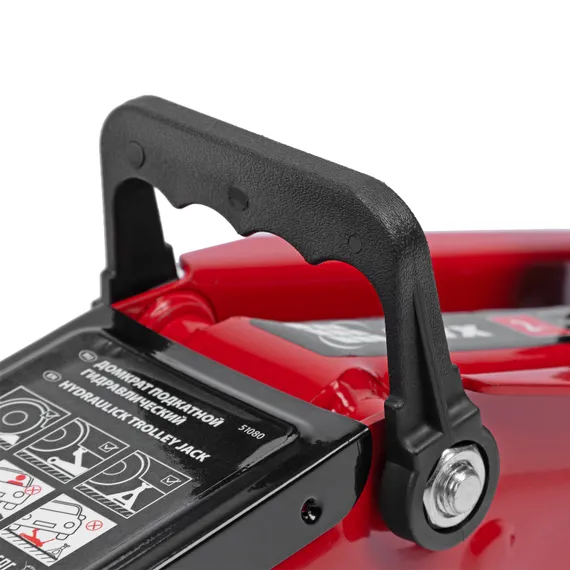 Домкрат гидравлический подкатной, 2 т, 140-340 мм MTX