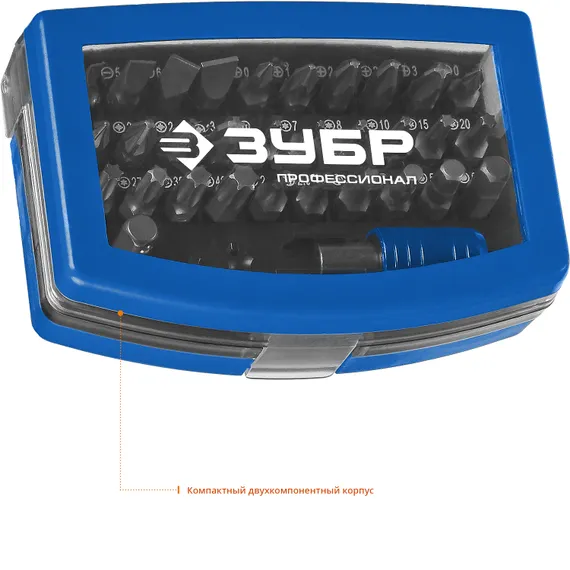 ЗУБР Про-32, набор бит, Профессионал (26394-H32)