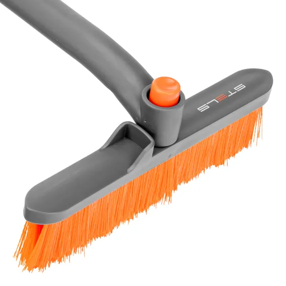 Щетка-сметка для снега со скребком, поворотная голова, 510 мм Stels