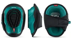 KRAFTOOL SOLID гелевая вставка, объёмная противоскользящая накладка, наколенники защитные (11517)