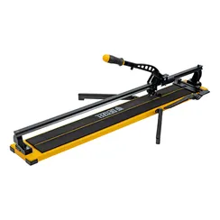 Плиткорез рельсовый 1000х16мм, каретка на подш., стальная станина, усил. рукоятка-пенал Denzel