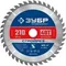ЗУБР Стройрез, 210 х 30 мм, 40Т, пильный диск по строительной древесине, Профессионал (36931-210-30-40)