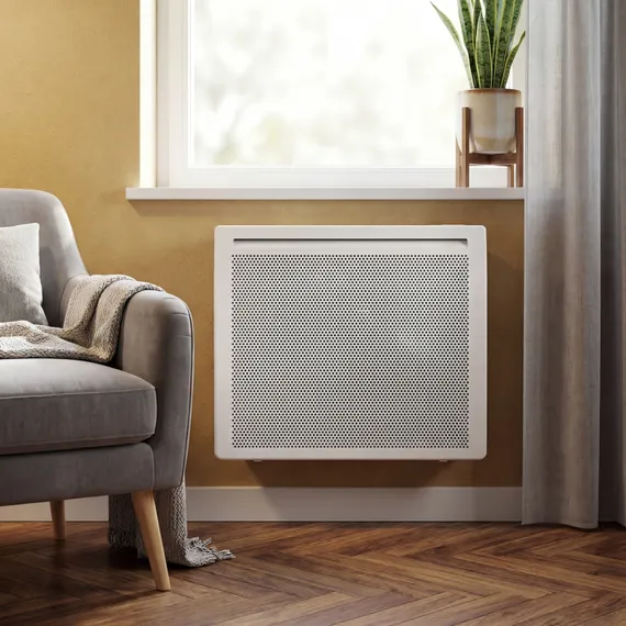 Конвектор гибридный электрический HybridX-1000, ИК нагреватель, цифровой термостат Denzel