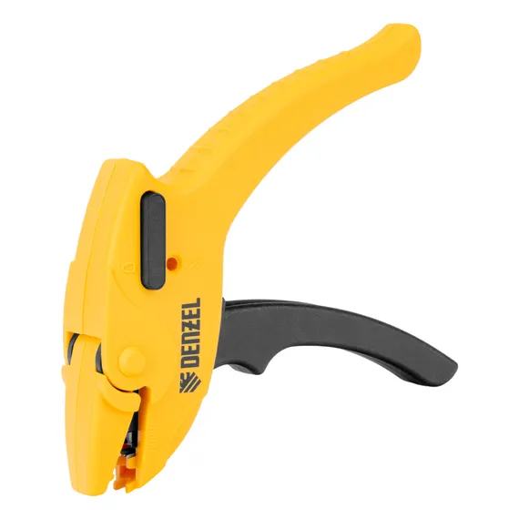 Щипцы для зачистки электропроводов, сечением 0,2-6 мм2, функция обрезания проводов Denzel