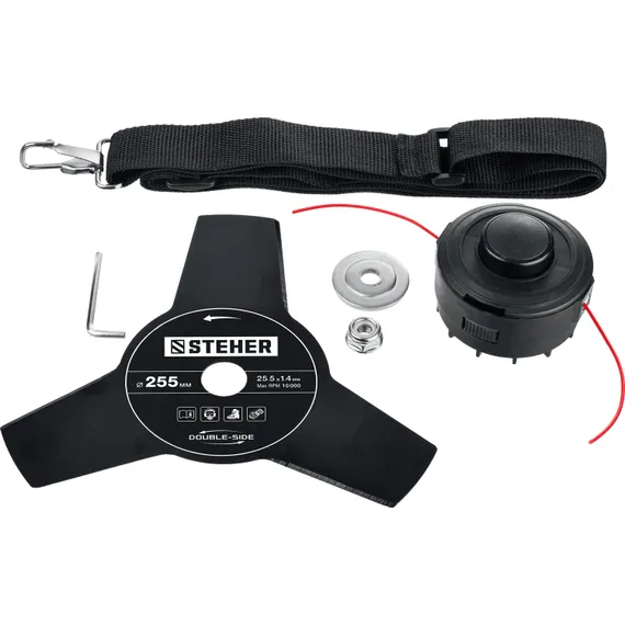 STEHER 1300 Вт, ш/с 38 см, сетевая коса (SEH-38-1300)