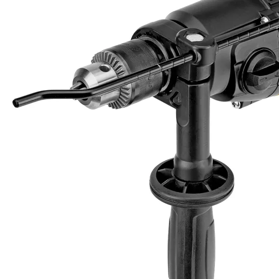 Дрель ударная IDD-1050-2, 1050Вт, 0-1200/0-3200 об/мин, 0-19200/0-51200 уд/мин, 2 скор. Denzel