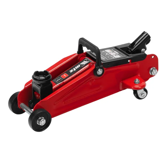 Домкрат гидравлический подкатной, 2 т, 140-340 мм MTX