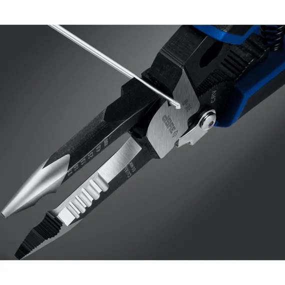 ЗУБР ЭК-6, 6в1, 210мм, электромонтажные клещи, Профессионал (23348)