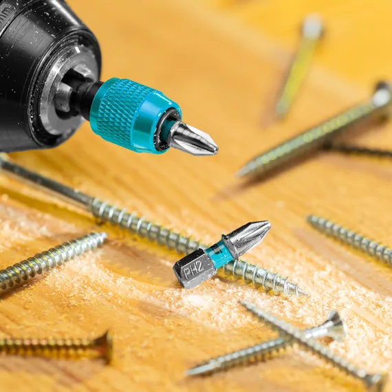 Бита PH2х25мм, сталь S2, шестигр., 2 шт. Gross