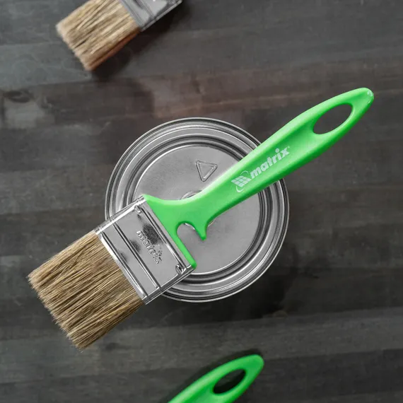 Кисть флейцевая "Работы по дереву" Color Line 50 х 12 мм Matrix