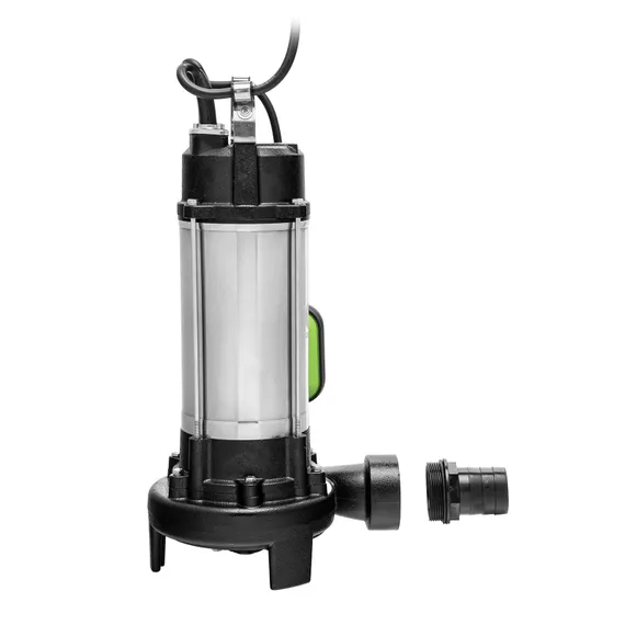 Фекальный насос СФН1500-Н, 1500 Вт, напор 19 м, 25000 л/ч, нож Сибртех