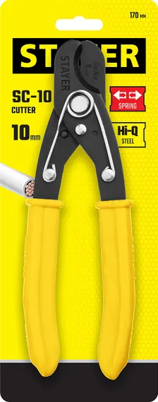 STAYER SC-17, d 10 мм, 170 мм, кабелерез (23337-17)