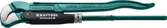 KRAFTOOL PANZER-S, №1, 1″, 330 мм, трубный ключ с изогнутыми губками (2733-10)