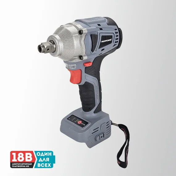 Гайковерт аккумуляторный PROFIPOWER MKDTW-18B E0163