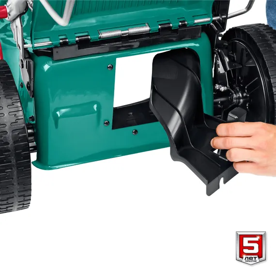 Газонокосилка бензиновая самоходная ЗУБР 460 мм, 4.5 л.с. (ГБС-460)