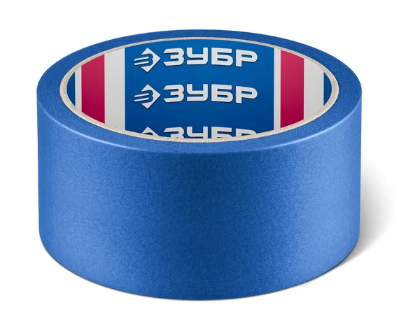 ЗУБР №100 48 мм х 25 м, для гладких и слегка шероховатых поверхностей, малярная лента, Профессионал (12141-48)