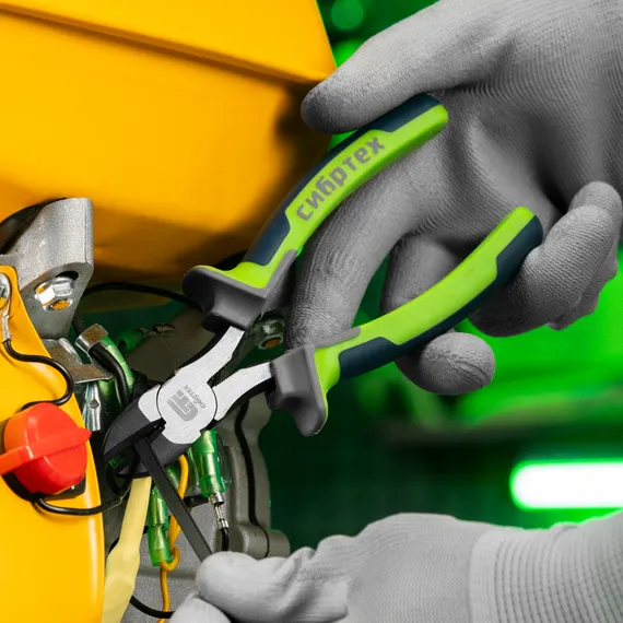 Бокорезы, 160 мм, фосфатирование, трехкомпонентные рукоятки Сибртех