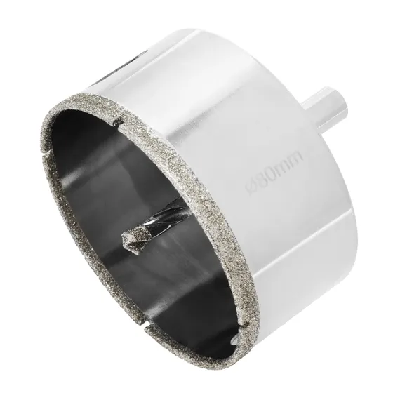 Сверло алмазное по керамограниту, 80 х 67 мм, трехгранный хвостовик Matrix