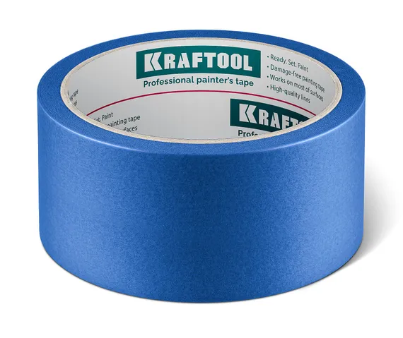 KRAFTOOL #100 Perfect 48 мм х 30 м, для гладких и шероховатых поверхностей, малярная лента (12101-48)