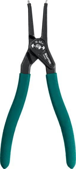 KRAFTOOL 180 мм, прямые губки, внешний, съемник стопорных колец (22812-3)