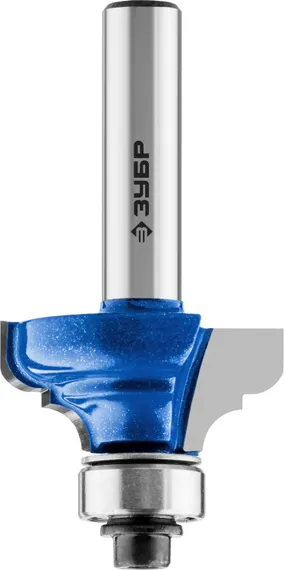 ЗУБР 28.6 x 12.7 мм, радиус 4 мм, фреза кромочная калевочная №3, Профессионал (28703-28.6)