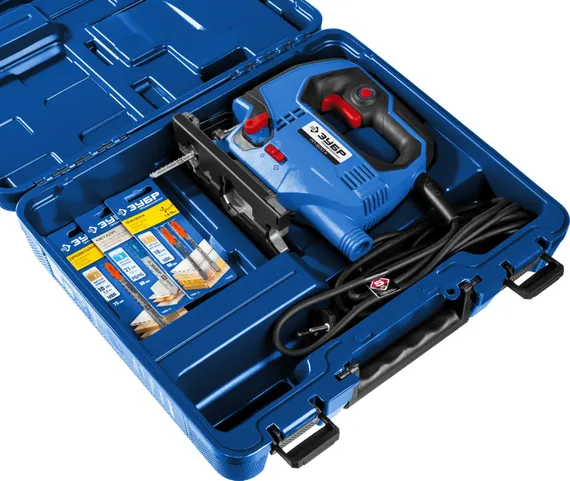 Лобзик электрический ЗУБР 500 Вт, 65 мм кейс Профессионал (ЛП-500 К)