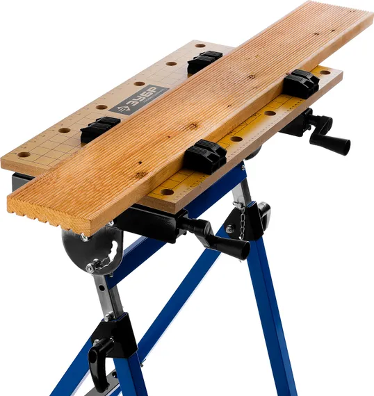 ЗУБР T7, 605х490х810 мм, складной столярный верстак Профессионал (38728)