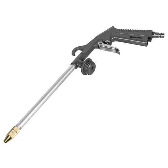 Набор пневмоинструмента, 5 предметов, быстросъемное соединение, краскораспылитель с нижним бачком Matrix