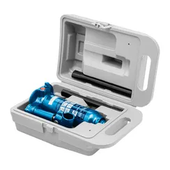 Домкрат гидравлический бутылочный, 2 т, h подъема 178-338 мм, в пластиковом кейсе Stels