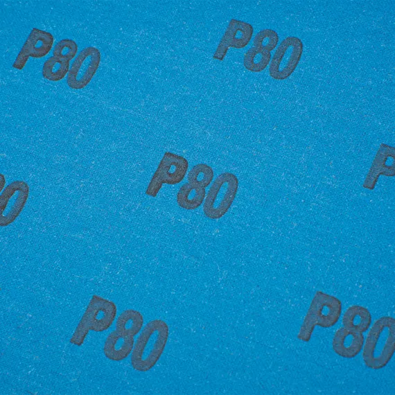 Шлифлист на тканевой основе, P 80, 230 х 280 мм, 10 шт, водостойкий Matrix