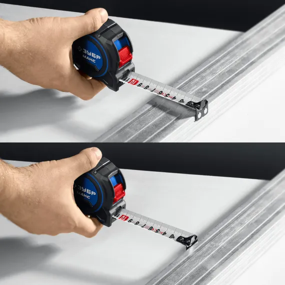 ЗУБР МАКС 5м х 27мм, рулетка со сверхшироким полотном (34060-05-27)