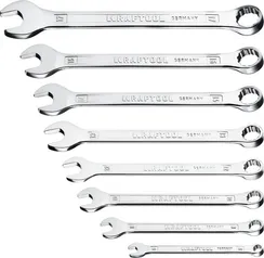 KRAFTOOL 8 шт, 6 - 17 мм, набор комбинированных гаечных ключей (27079-H8C)
