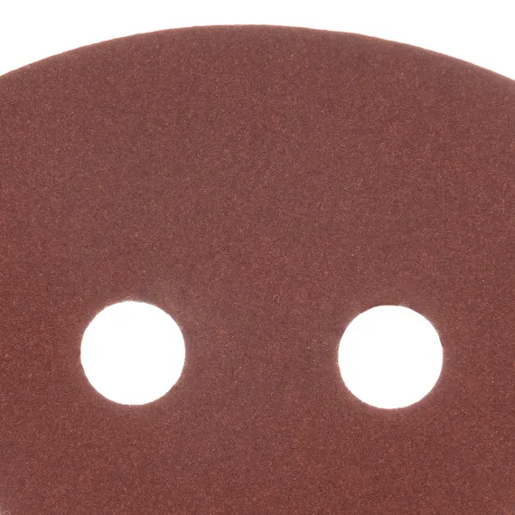 Круг абразивный на ворсовой подложке под "липучку", перфорированный, P 240, 125 мм, 5 шт Matrix