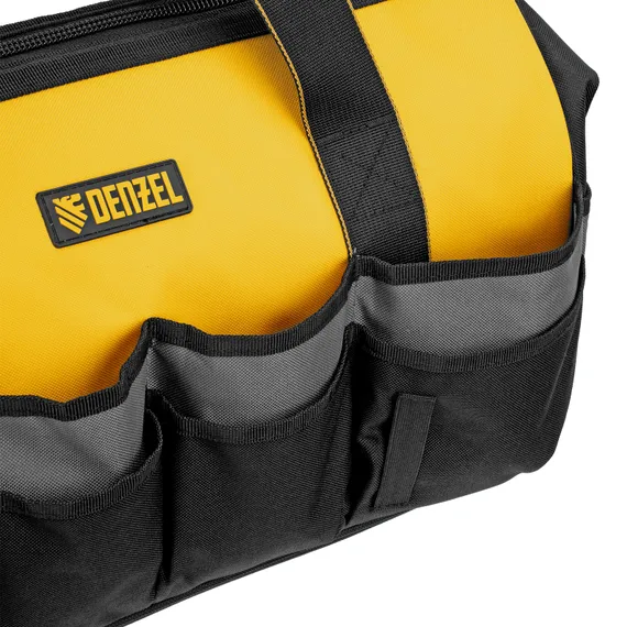 Сумка для инструмента, 500х245х300 мм, 20 карман.,съемный органайз. 10 карман.,наплеч. рем. Denzel