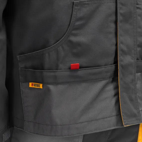 Куртка профессиональная рабочая, 65% полиэстер 35% хлопок, XXXL Denzel